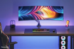 Neomounts NM-D775BLACKPLUS Monitorarm 10-49" - gasveer - Topfix - 180°-stop - Afbeelding 15