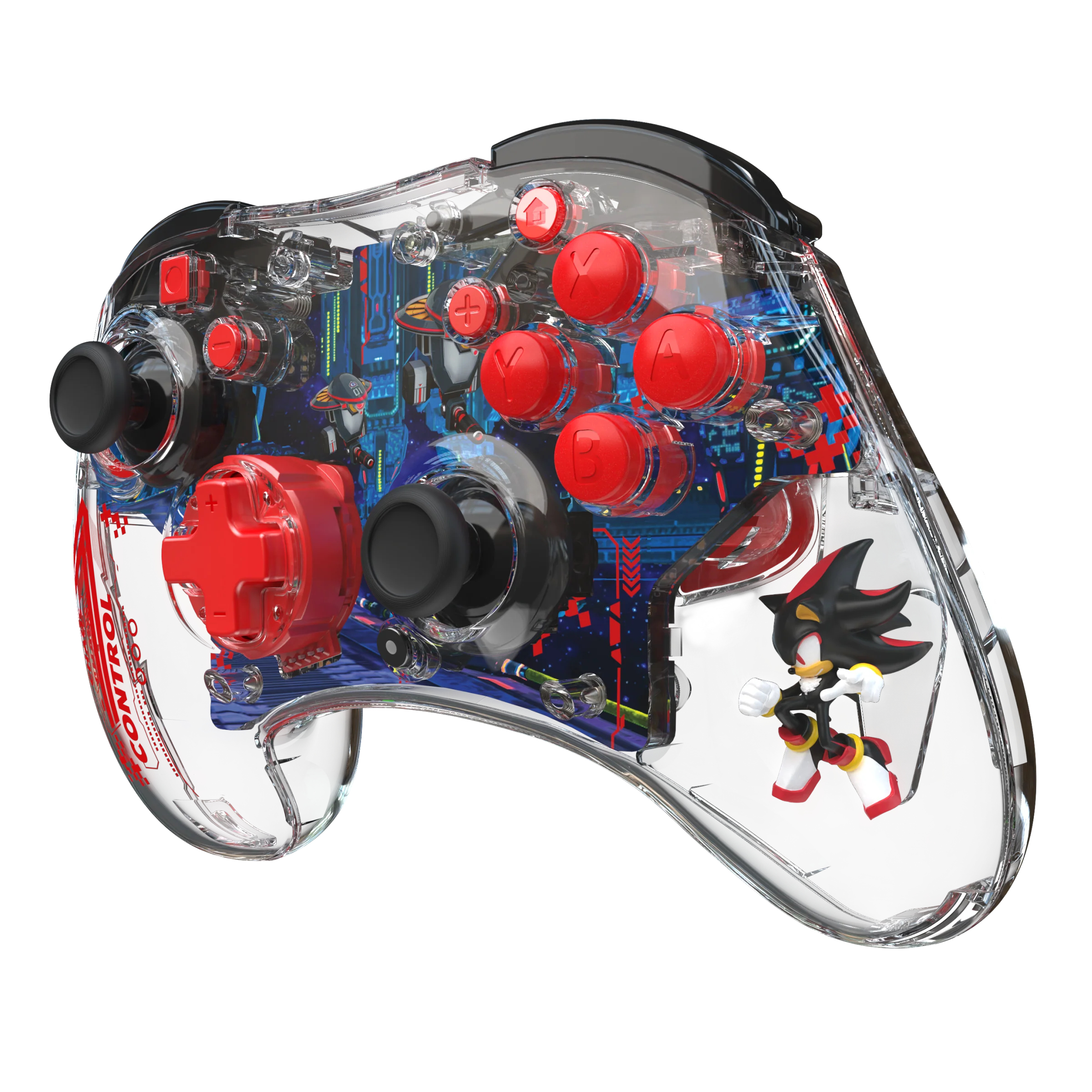 PDP Shadow Space Colony ARK REALMz Meerkleurig, Transparant USB Gamepad Nintendo Switch - Afbeelding 4