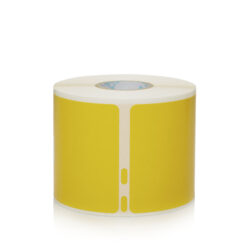 DYMO originele LabelWriter grote verzendlabels/naamkaarten | 54 mm x 101 mm | zwart op geel | Rol van 220 zelfklevende etiketten | Geschikt voor de LabelWriter labelprinters | Gemaakt in Europa - Afbeelding 12