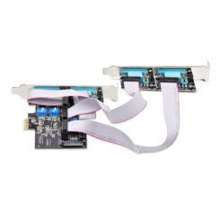 StarTech.com 4-Port PCIe Seriële Adapter Kaart, Quad PCI Express naar RS232/RS422/RS485 (DB9) Serial Kaart, Incl. Low-Profile Beugel, 16C1050 UART, Windows/Linux, TAA Compliant, Level-4 ESD Bescherming - Afbeelding 4