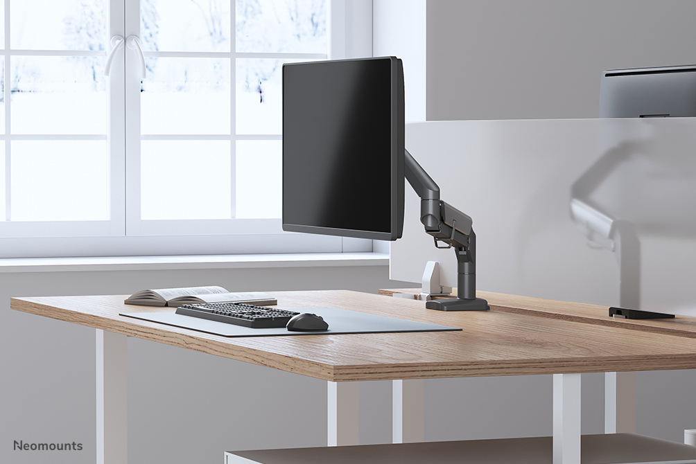 Neomounts DS70-810BL1 Monitorarm 17-32" - gasveer - ruimtebesparend - 180°-stop - Afbeelding 20
