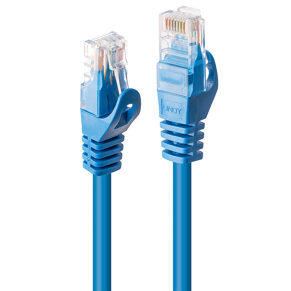 Lindy 48177 netwerkkabel Blauw 10 m Cat6 U/UTP (UTP) - Afbeelding 2