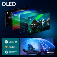 Philips 77OLED76012 195,6 cm (77") 4K Ultra HD Smart TV Wifi Zwart - Afbeelding 5