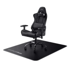 Trust GXT 715 Gaming Vloermat - Vloerbeschermer voor gamingstoel – Slijtvast oppervlak – Zwart