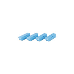 Lindy 40324 poortblokker Poortblokker + sleutel DisplayPort Blauw Acrylonitrielbutadieenstyreen (ABS) 5 stuk(s) - Afbeelding 3
