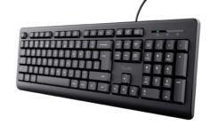 Trust TK-150 Toetsenbord - Bedraad toetsenbord – QWERTY US-indeling – Full-size toetsenbord – Business Model - Zwart - Afbeelding 2