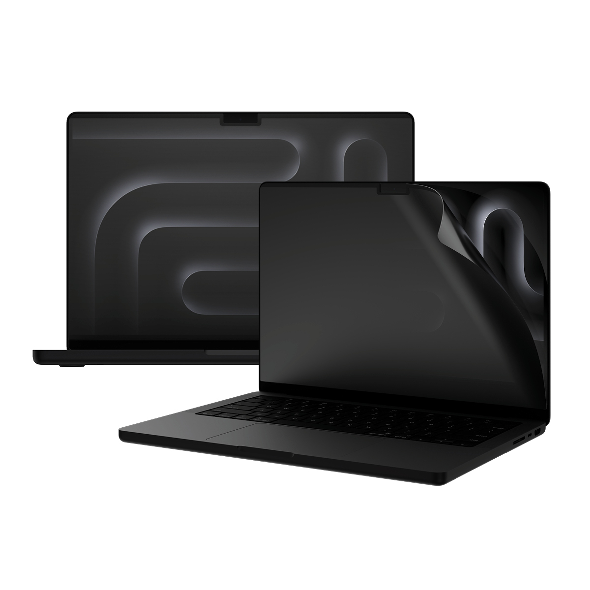 PanzerGlass ® Magnetic 2-Way Privacy Film Screen Protector Macbook Pro 14.2" M1 | M2 | M3 | M4 | M5 Doorzichtige schermbeschermer 1 stuk(s) - Afbeelding 2