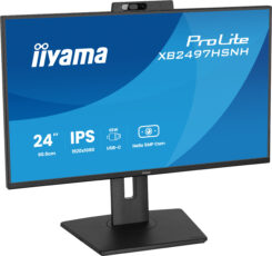 iiyama ProLite XB2497HSNH-B1 24IN IPS LCD 4MS 1920X1080 350CD/M2 HDMI/DP/USB 2 computer monitor 60,5 cm (23.8") 1920 x 1080 Pixels Full HD Zwart - Afbeelding 7
