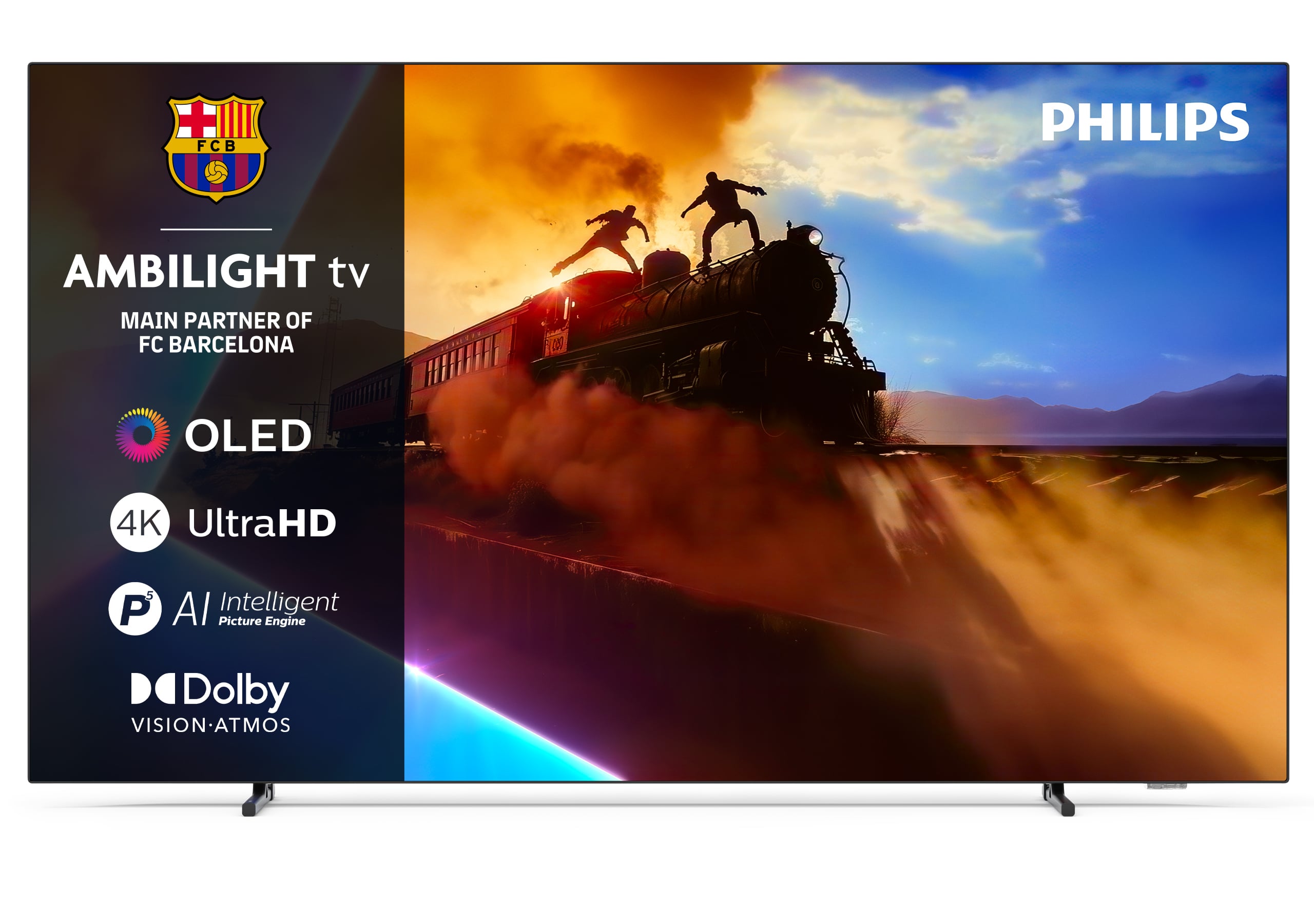 Philips 77OLED76012 195,6 cm (77") 4K Ultra HD Smart TV Wifi Zwart
