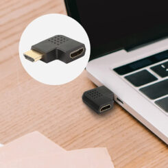 Techly HDMI M/F Zwart - Afbeelding 3