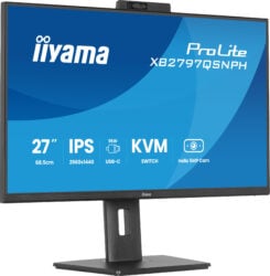 iiyama ProLite XB2797QSNPH-B1 27IN IPS LCD 4MS 2560X1440 350CD/M2 HDMI/DP/USB 2 computer monitor 68,6 cm (27") 2560 x 1440 Pixels Quad HD Zwart - Afbeelding 6