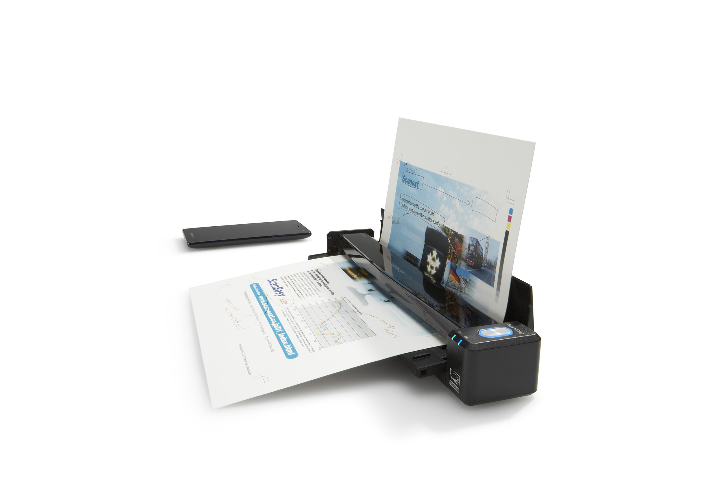 Ricoh ScanSnap iX100 CDF-/vellenscanner 600 x 600 DPI A4 Zwart - Afbeelding 9