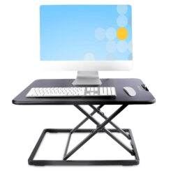 StarTech.com Laptop Zit Sta Bureau Converter, Max 8kg, In Hoogte Verstelbaar en Inklapbaar Bureau, Sit Stand Desk voor Kantoor/Thuis, Standing Desk Converter - Afbeelding 11