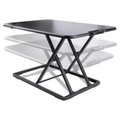 StarTech.com Laptop Zit Sta Bureau Converter, Max 8kg, In Hoogte Verstelbaar en Inklapbaar Bureau, Sit Stand Desk voor Kantoor/Thuis, Standing Desk Converter - Afbeelding 7