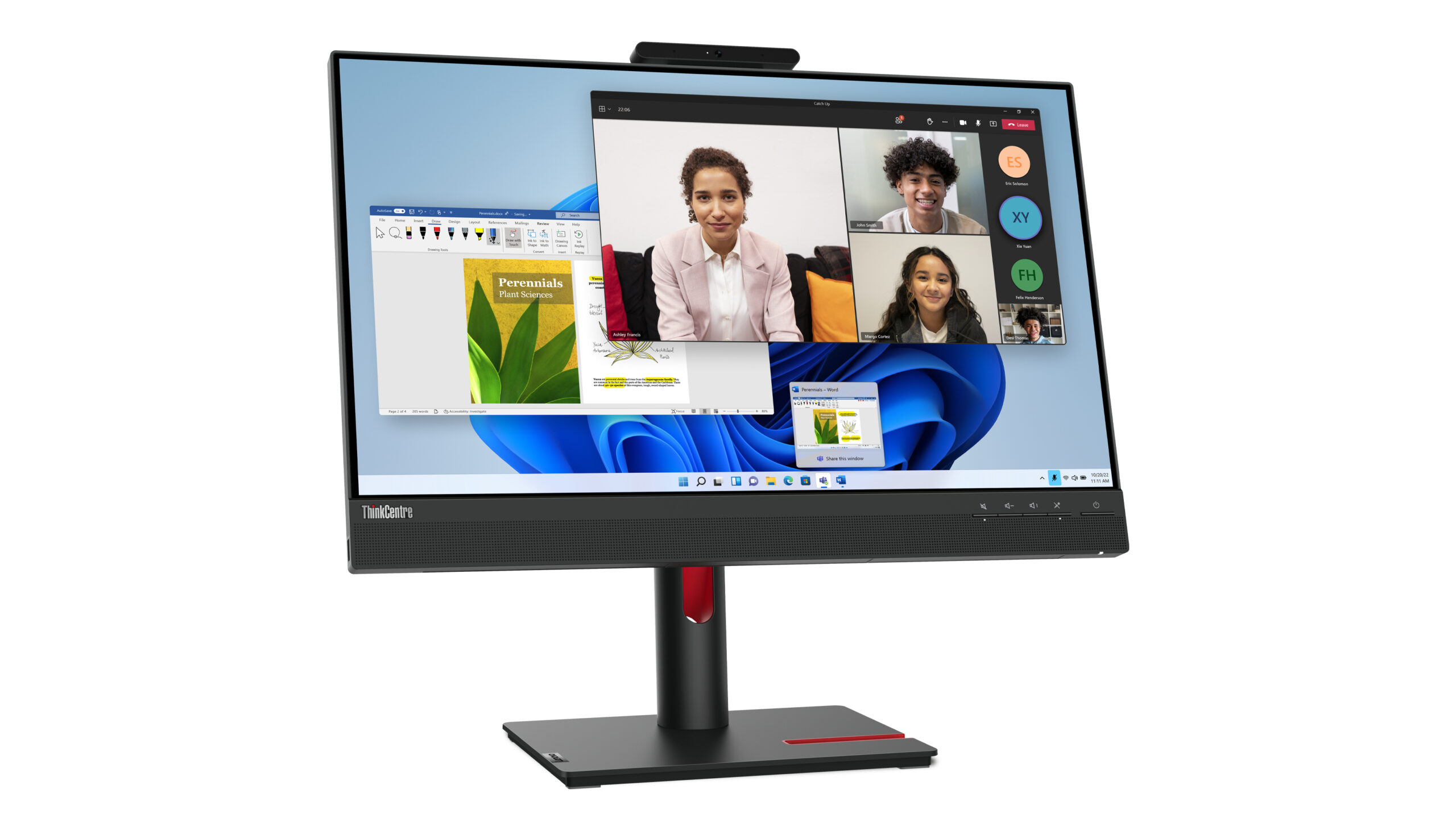 Lenovo ThinkCentre Tiny-In-One 24 Gen 5 computer monitor 60,5 cm (23.8") 1920 x 1080 Pixels Full HD LED Touchscreen Zwart - Afbeelding 12