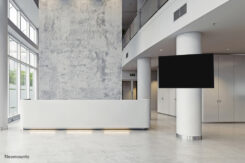 Neomounts WL30S-910BL16 TV-pilaarsteun 40-75" - vlak - vergrendelbaar - diam. 25-100 cm - Afbeelding 18