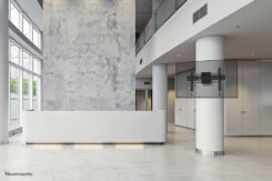 Neomounts WL30S-910BL16 TV-pilaarsteun 40-75" - vlak - vergrendelbaar - diam. 25-100 cm - Afbeelding 17