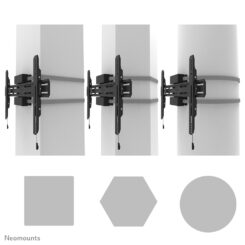 Neomounts WL30S-910BL16 TV-pilaarsteun 40-75" - vlak - vergrendelbaar - diam. 25-100 cm - Afbeelding 11