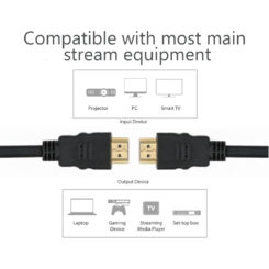 Techly ICOC HDMI-4-010NE HDMI kabel 1 m HDMI Type A (Standaard) Zwart - Afbeelding 5