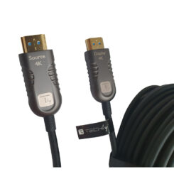 Techly ICOC HDMI-HY2-100 HDMI kabel 100 m HDMI Type A (Standaard) Zwart - Afbeelding 4