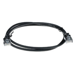ACT Zwarte 7 meter LSZH U/UTP CAT6 datacenter slimline patchkabel snagless met RJ45 connectoren - Afbeelding 3