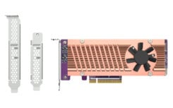 QNAP QM2-2P-384A interfacekaart/-adapter Intern M.2