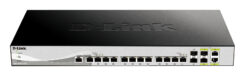 D-Link DXS-1210-16TC/E netwerk-switch Managed L2 10G Ethernet (100/1000/10000) Grijs - Afbeelding 2