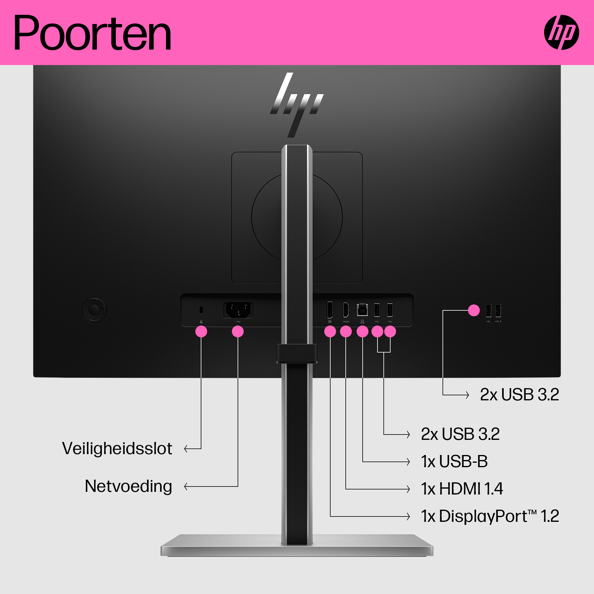 HP E24t G5 FHD Touch Monitor - Afbeelding 16