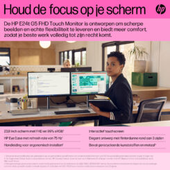 HP E24t G5 FHD Touch Monitor - Afbeelding 11