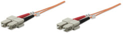 Intellinet 3m SC/SC InfiniBand en Glasvezelkabel Oranje - Afbeelding 2