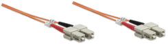 Intellinet 3m SC/SC InfiniBand en Glasvezelkabel Oranje - Afbeelding 3