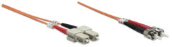 Intellinet 1m ST/SC InfiniBand en Glasvezelkabel Oranje - Afbeelding 3