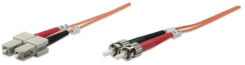 Intellinet 2m ST/SC InfiniBand en Glasvezelkabel Oranje - Afbeelding 2