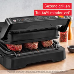 Tefal OptiGrill 2in1 OptiGrill 2-in-1 GC7728 intelligente grill en bbq zwart - Afbeelding 7