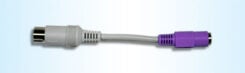 CHERRY 6171717 tussenstuk voor kabels PS/2 DIN Grijs, Violet