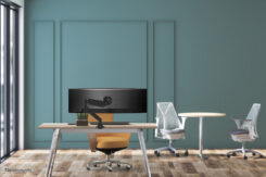 Neomounts NM-D775BLACKPLUS Monitorarm 10-49" - gasveer - Topfix - 180°-stop - Afbeelding 13