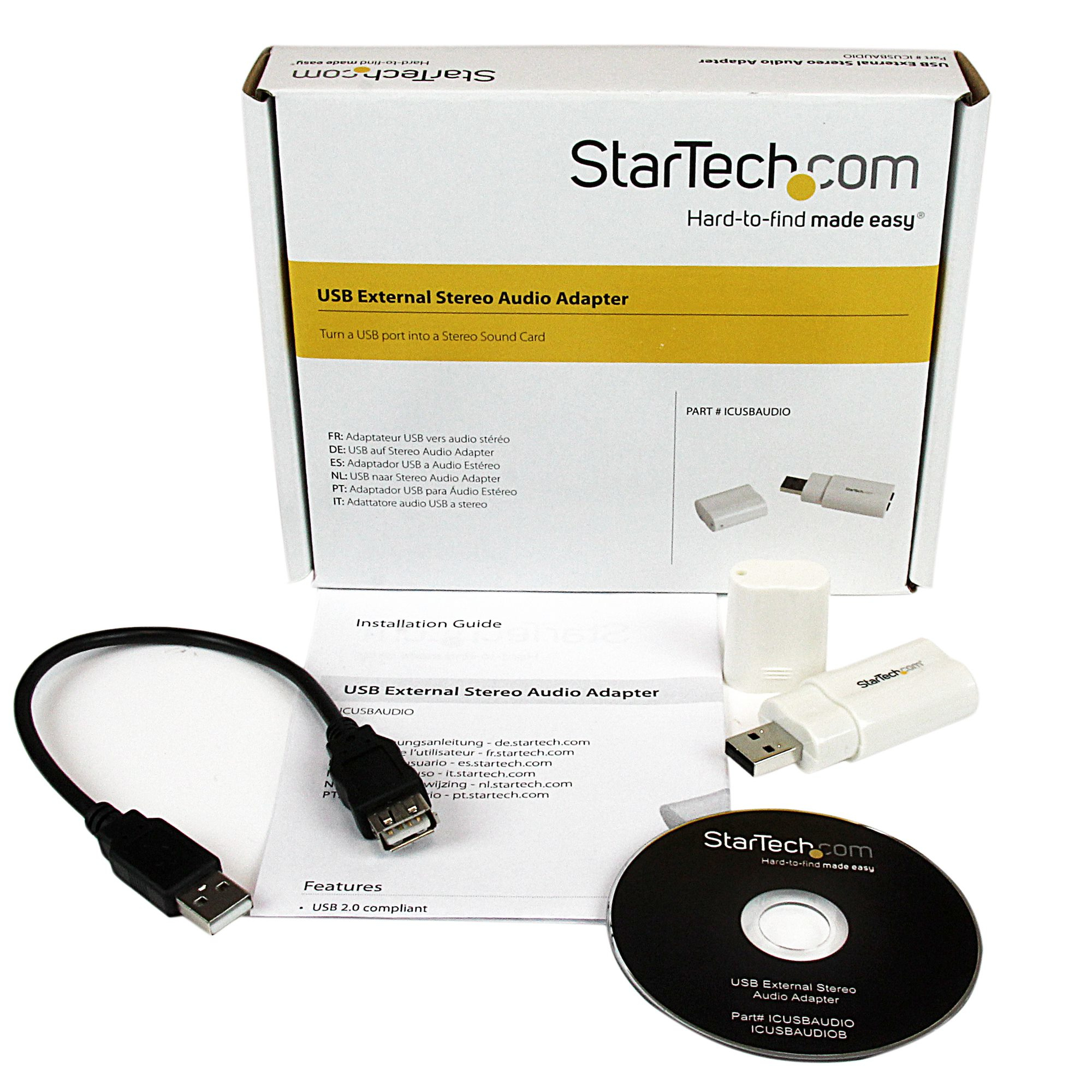 StarTech.com USB naar Stereo Audio Adapter Geluidskaart - Afbeelding 7