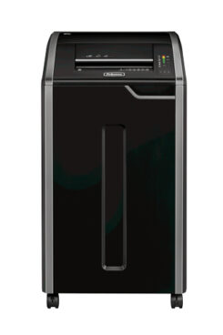 Fellowes 425Ci papiervernietiger Kruisversnippering 30 cm Zwart, Zilver - Afbeelding 3