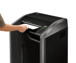 Fellowes 425Ci papiervernietiger Kruisversnippering 30 cm Zwart, Zilver - Afbeelding 5