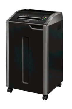 Fellowes 425Ci papiervernietiger Kruisversnippering 30 cm Zwart, Zilver