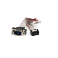 StarTech.com 40cm 9-pins Serieel Mannelijk naar 10-pins Moederbord Inbouwpaneel Kabel - Afbeelding 2