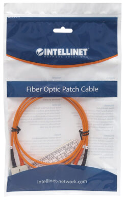 Intellinet 0.5m SC M/M InfiniBand en Glasvezelkabel Oranje - Afbeelding 5