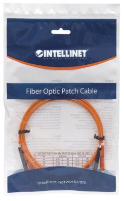 Intellinet 3.0m ST M/M InfiniBand en Glasvezelkabel 3 m Oranje - Afbeelding 5