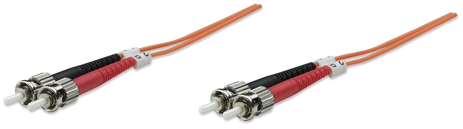 Intellinet 1.0m ST M/M InfiniBand en Glasvezelkabel 1 m Oranje - Afbeelding 2