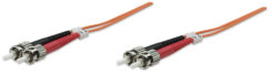 Intellinet 3.0m ST M/M InfiniBand en Glasvezelkabel 3 m Oranje