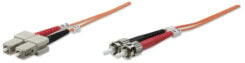 Intellinet 2.0m ST-SC M/M InfiniBand en Glasvezelkabel 2 m Oranje - Afbeelding 2