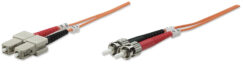Intellinet 3.0m ST-SC M/M InfiniBand en Glasvezelkabel 3 m Oranje - Afbeelding 2
