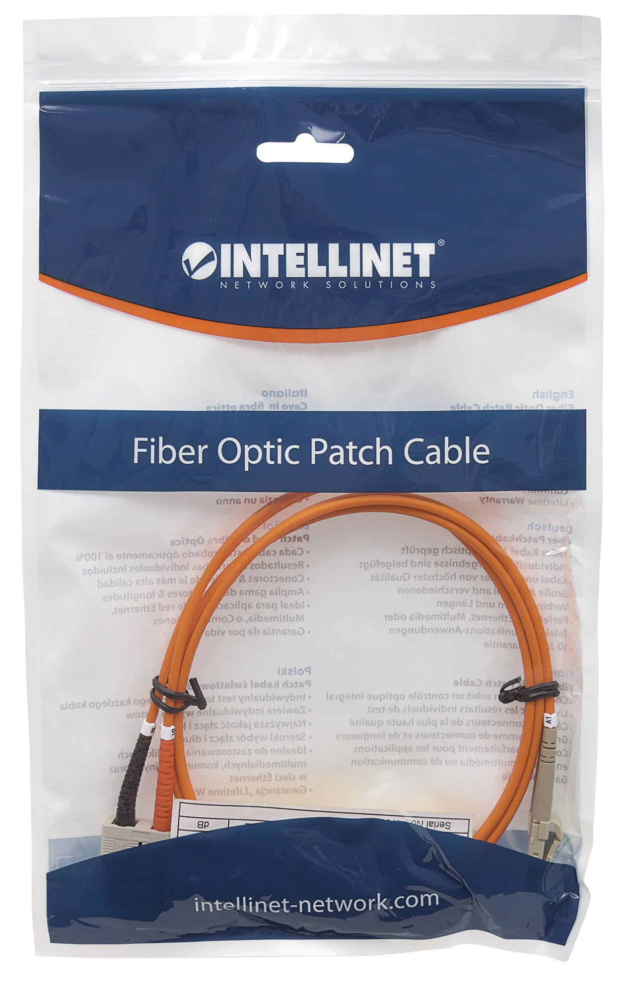 Intellinet 3.0m LC-SC M/M InfiniBand en Glasvezelkabel 3 m Oranje - Afbeelding 6