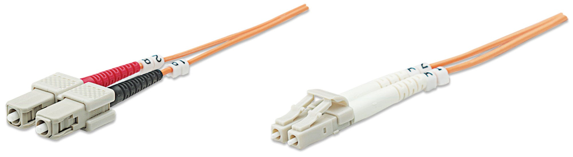 Intellinet 5.0m LC-SC M/M InfiniBand en Glasvezelkabel 5 m Oranje - Afbeelding 2