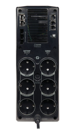 APC Back-UPS PRO BR1500G-GR - Noodstroomvoeding, 1500VA, 6x stopcontact, USB, uitbreidbare runtime - Afbeelding 3